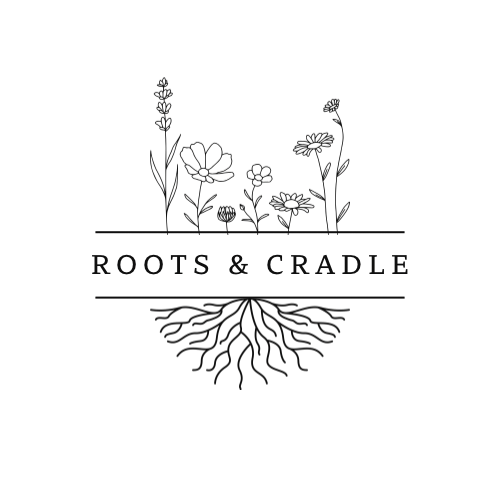 roots and cradle blog site icon image for foodie pro theme